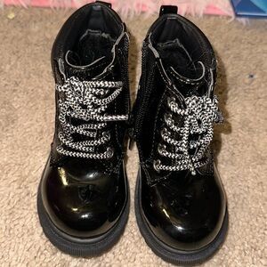 Black boots